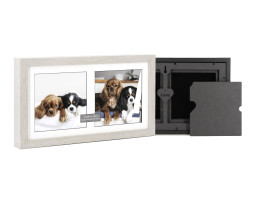 Dual Pet Ashes Frame (15x8") Up to 14kg - (31lbs) for each compartment